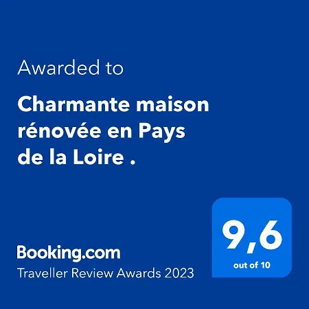 Charmante Maison Renovee En Pays De La Loire . Holiday home Durtal